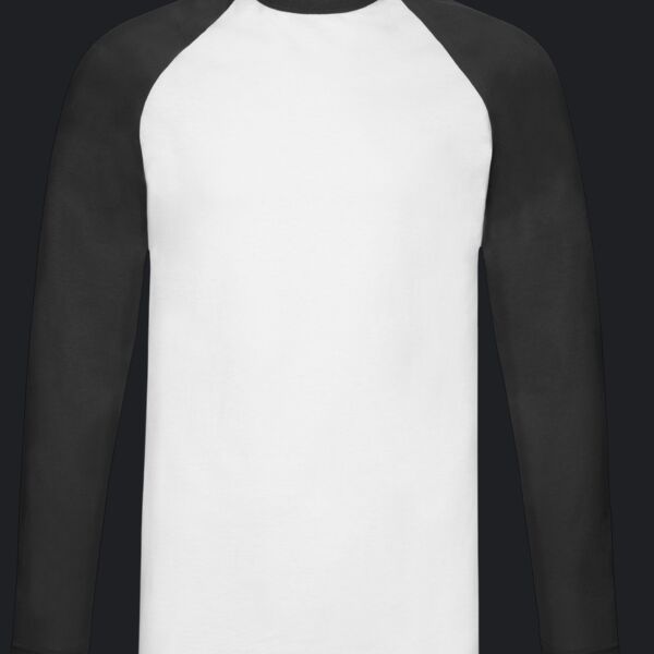 Men's Valueweight Long Sleeve Baseball T-Shirt Thumbnail