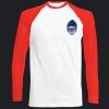 Men's Valueweight Long Sleeve Baseball T-Shirt Thumbnail