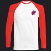Men's Valueweight Long Sleeve Baseball T-Shirt Thumbnail