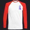 Men's Valueweight Long Sleeve Baseball T-Shirt Thumbnail